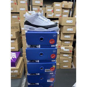 Nike Air Jordan 3 Retro Fragment White Black DA3595-100 Men's Sizes